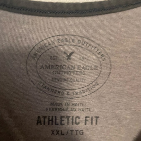 American Eagle Outfitters Gray Athletic Fit Tank - Picture 3 of 4
